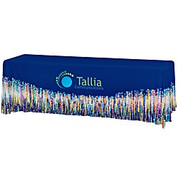 Custom Hemmed Premium Table Throw - 8 feet