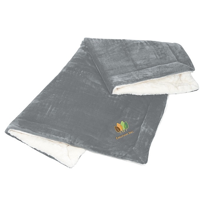 Custom Plush Comforter Throw