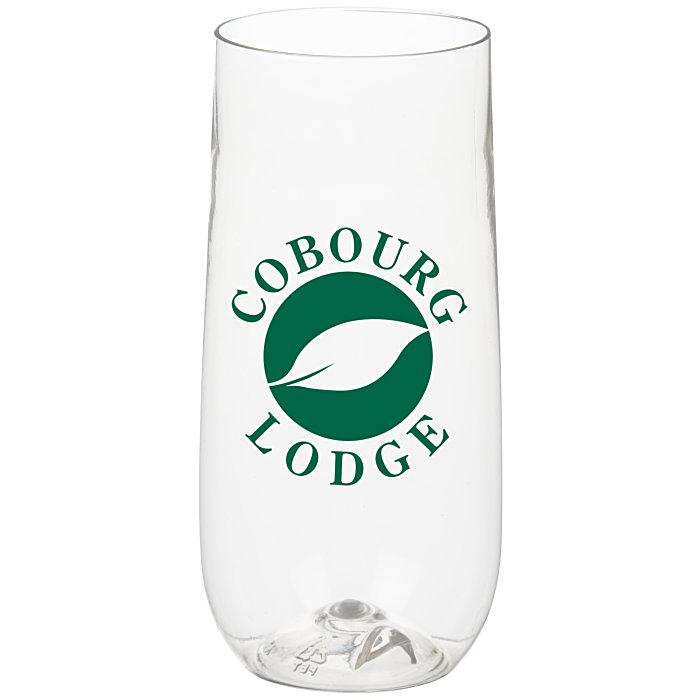 Custom Stemless Champagne Flute - 10 oz