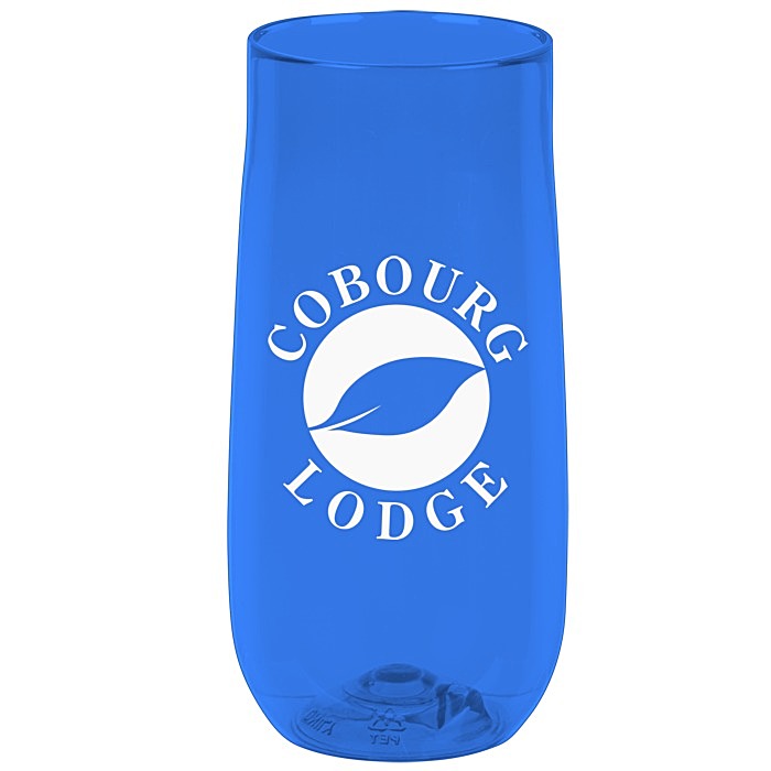Custom Stemless Champagne Flute - 10 oz