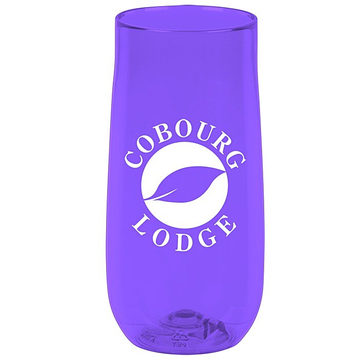 Custom Stemless Champagne Flute - 10 oz