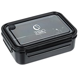 Custom Three Compartment Food Storage Bento Box