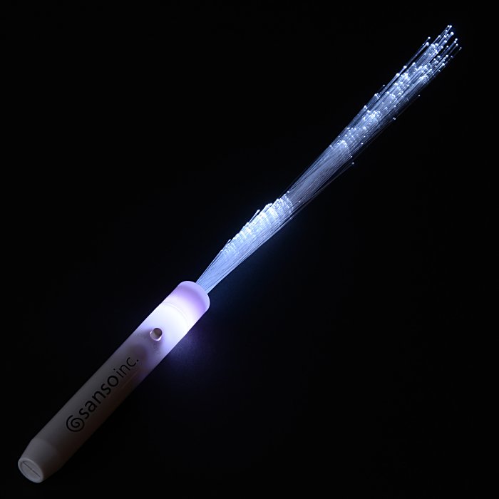 Custom Flashing Fibre Optic Wand