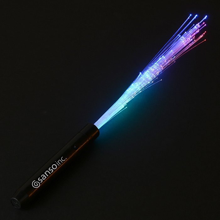 Custom Flashing Fibre Optic Wand