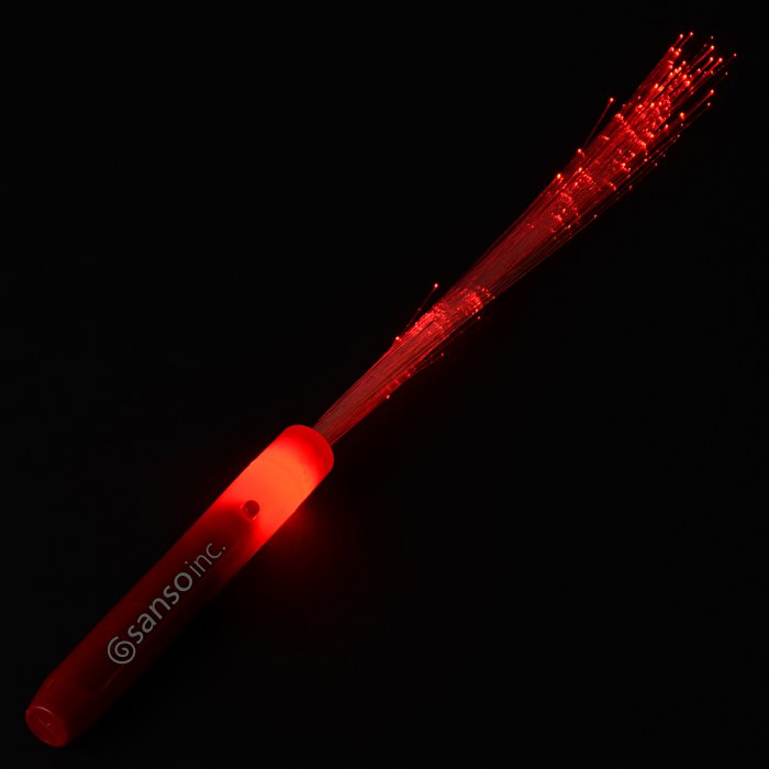 Custom Flashing Fibre Optic Wand