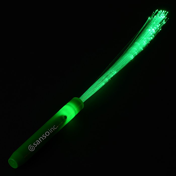 Custom Flashing Fibre Optic Wand