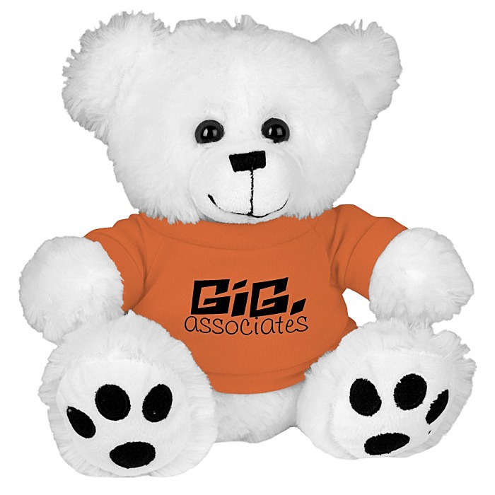 Custom Big Paw Bear - White