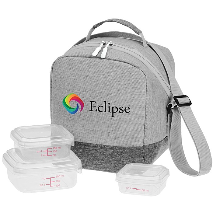 Custom Apollo Bay Angle Zip Portion Control Lunch Set