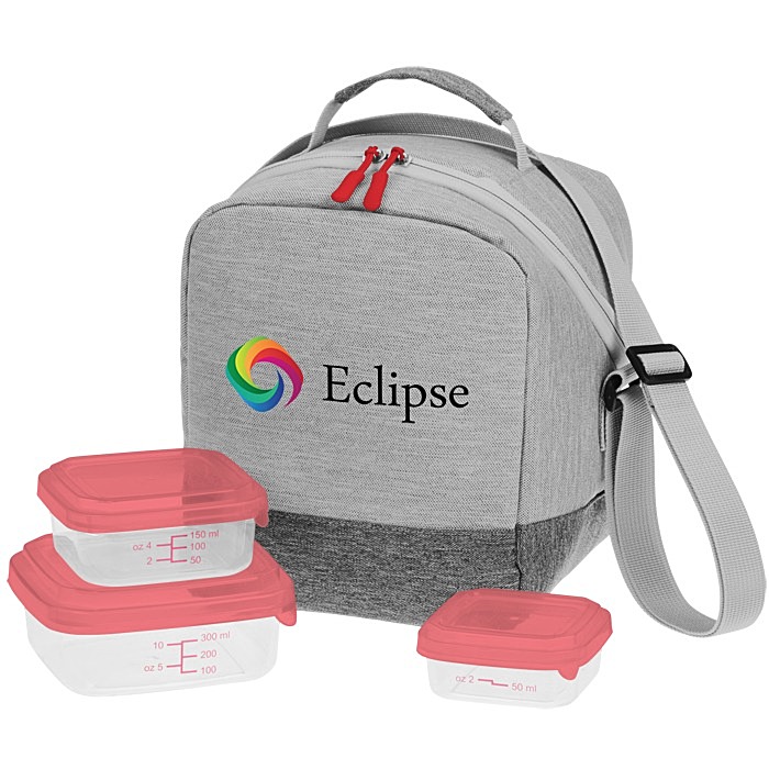 Custom Apollo Bay Angle Zip Portion Control Lunch Set