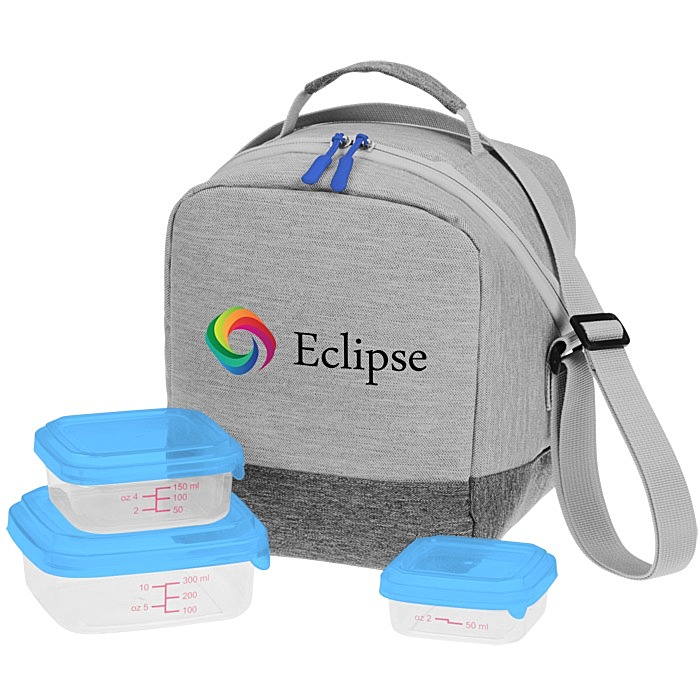 Custom Apollo Bay Angle Zip Portion Control Lunch Set
