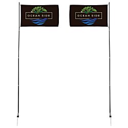 Custom InstaFlag Kit - 15 feet - Two Sided