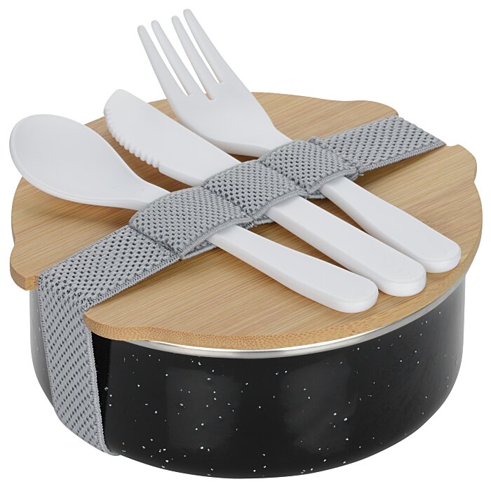 Custom Campfire Round Bento Box