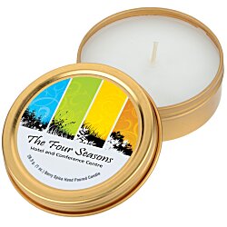 Custom Candle in Metal Tin - 1 oz - Berry Spice