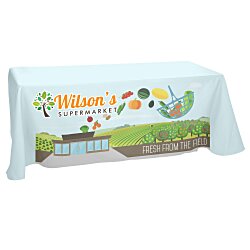 Custom ReCover Serged Closed-Back Table Throw - 6 feet