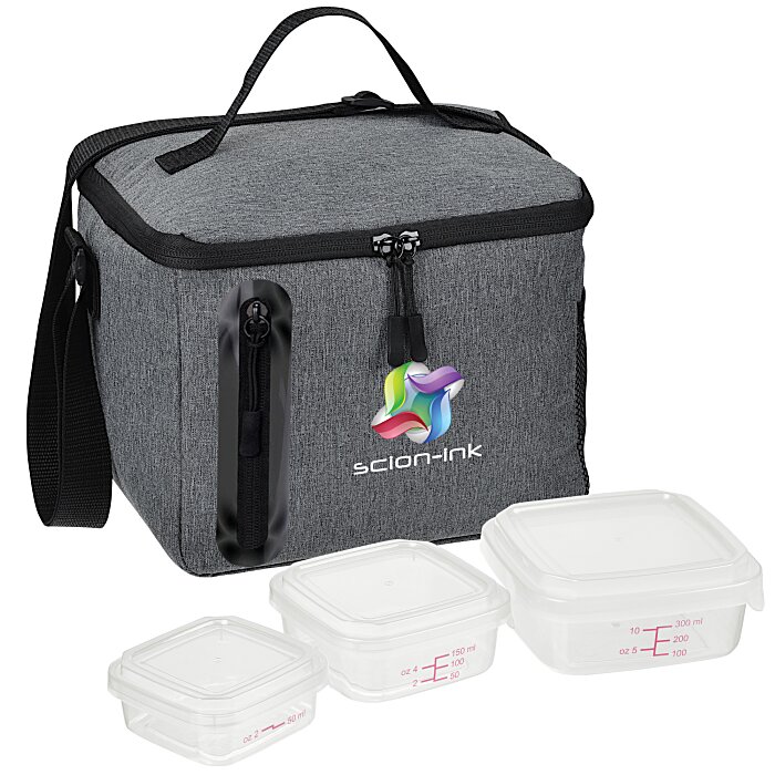 Custom Oval Portion Control Lunch Set