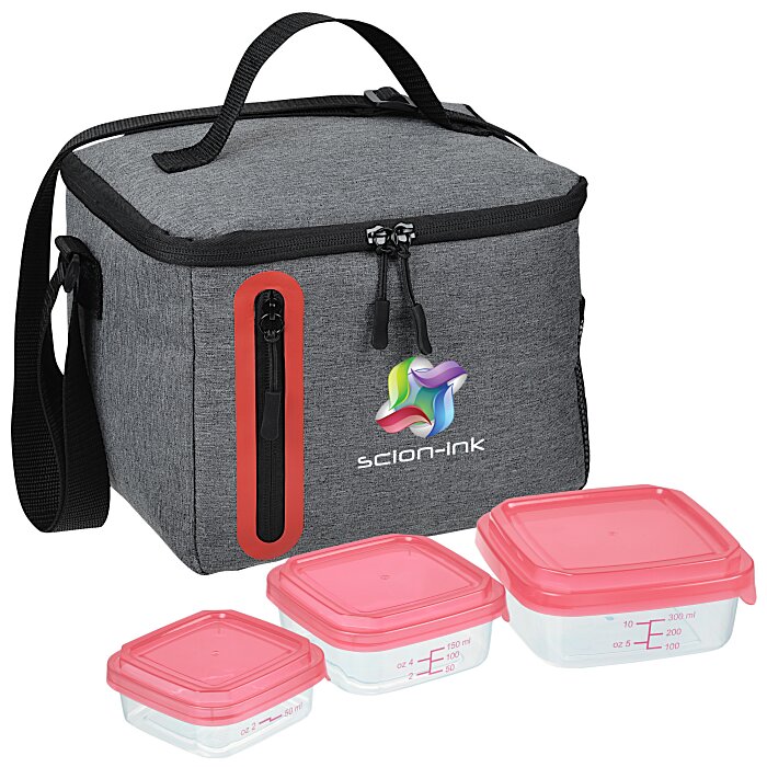 Custom Oval Portion Control Lunch Set