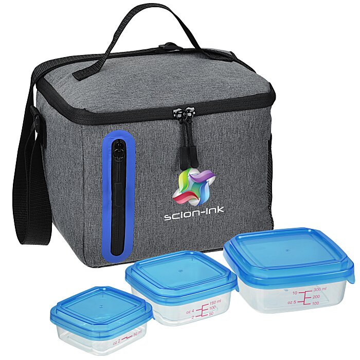 Custom Oval Portion Control Lunch Set