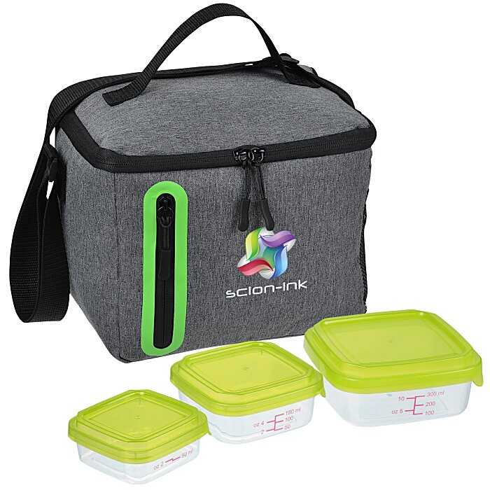 Custom Oval Portion Control Lunch Set