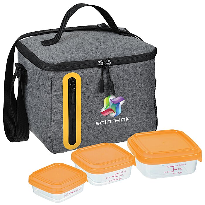 Custom Oval Portion Control Lunch Set
