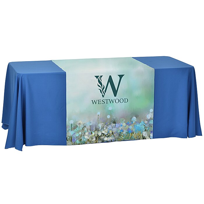 Custom Laser Edge Table Runner - 36 inches - Full Colour