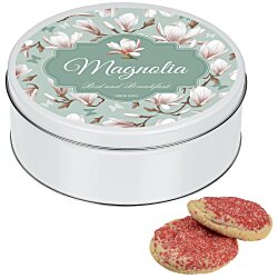 Custom Fresh Beginnings Sugar Cookie Tin - 18 Cookies