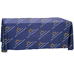 Custom Serged Convertible Table Throw - 4 feet to 6 feet - Full Colour