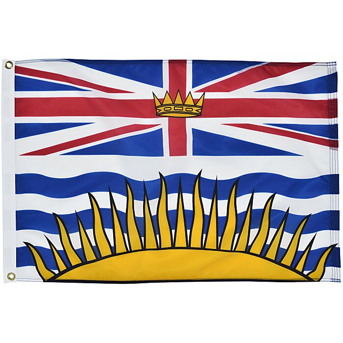 Custom Canadian Province & Territory Flags - 2' x 3'