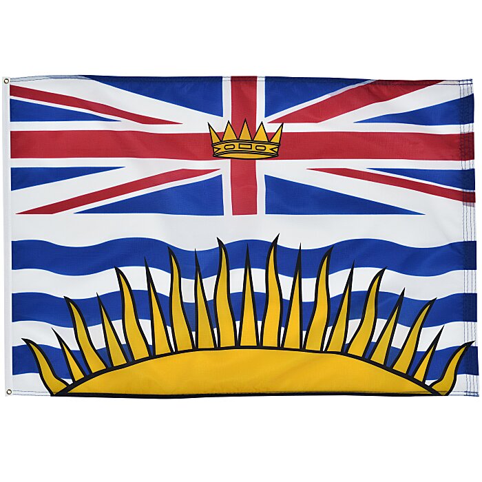 Custom Canadian Province & Territory Flags - 6' x 10'