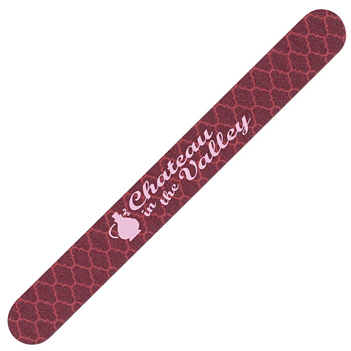 Custom Emery Board - Quatrefoil