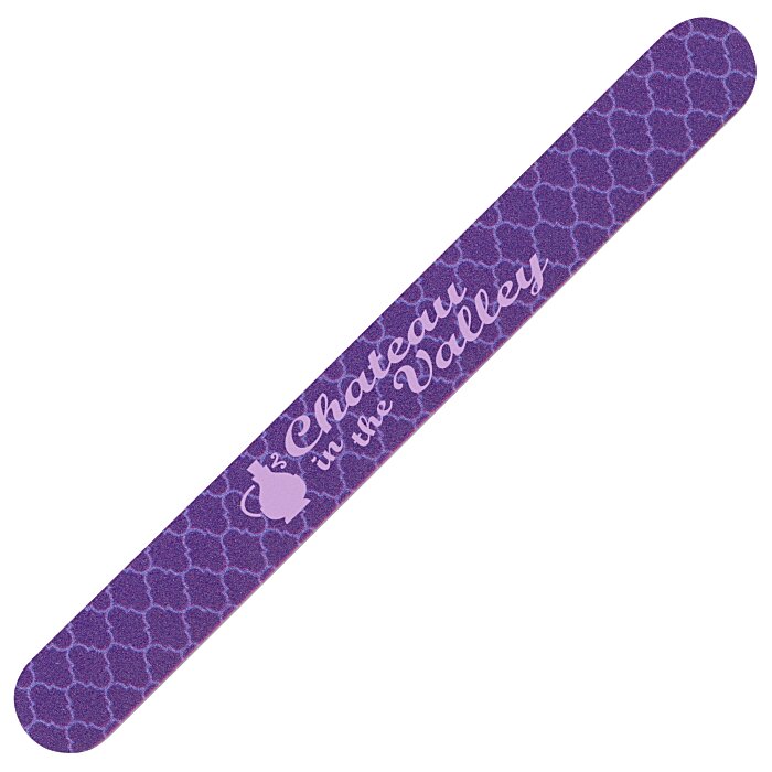 Custom Emery Board - Quatrefoil