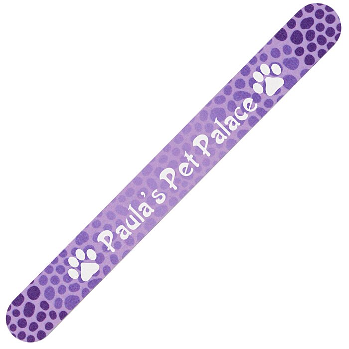 Custom Emery Board - Animal Print