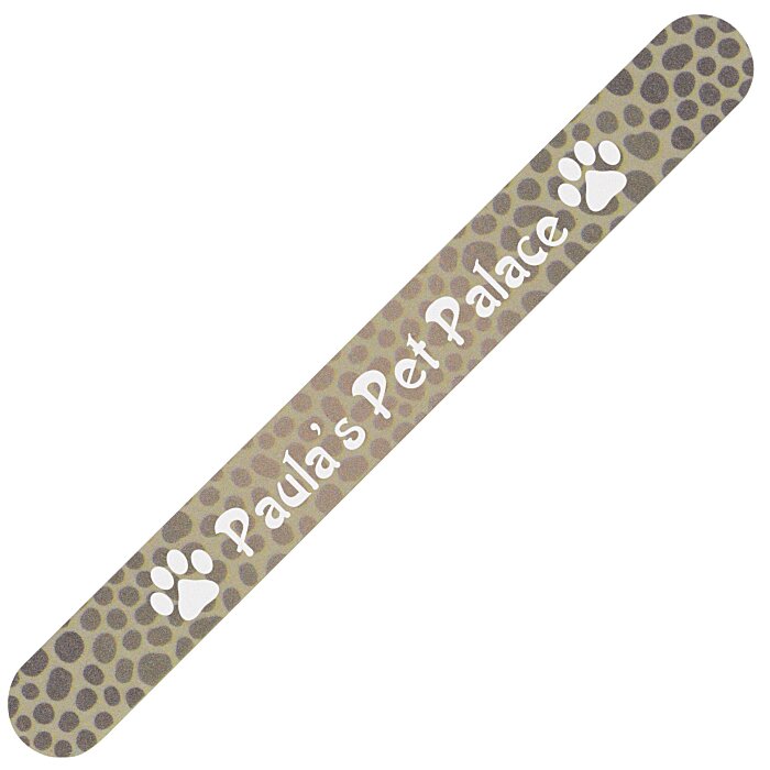 Custom Emery Board - Animal Print