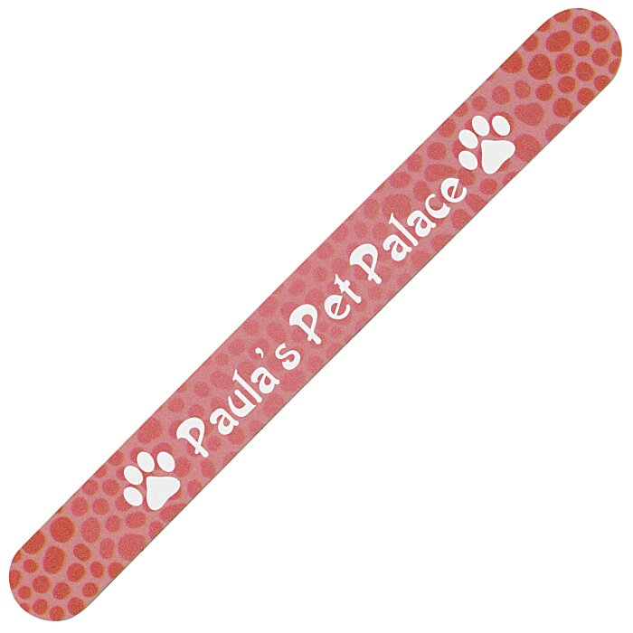 Custom Emery Board - Animal Print