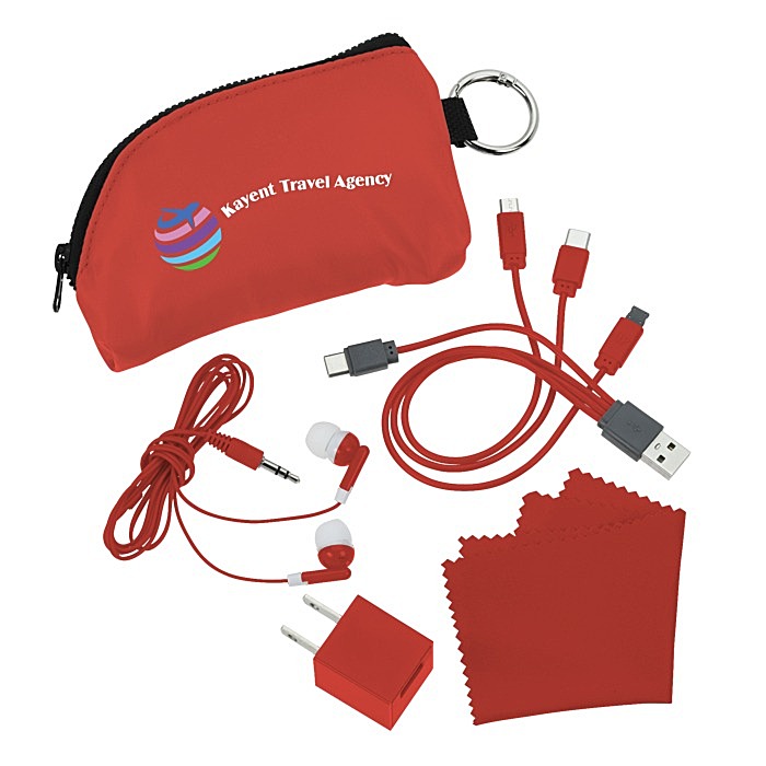 Custom Solstice Zip Around Tech Kit