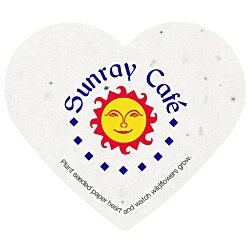 Custom Seed Paper Shapes - Heart