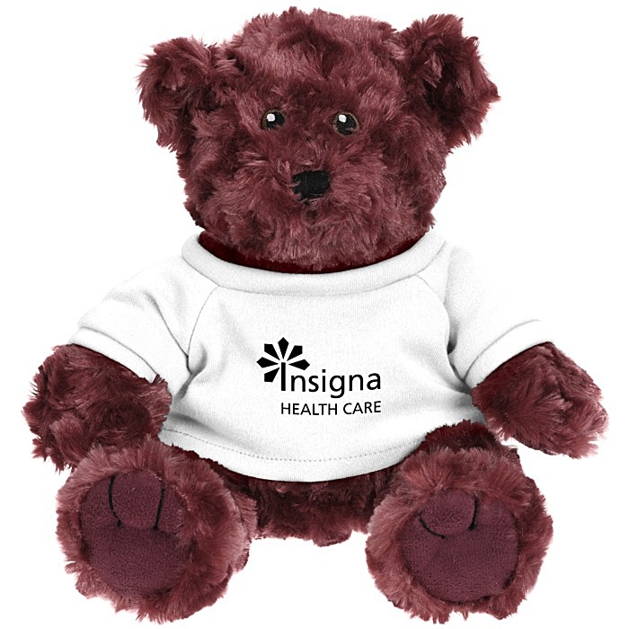 Custom Traditional Teddy Bear - Maroon