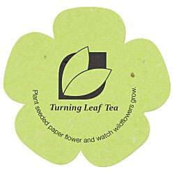 Custom Seed Paper Shapes - Flower - Colours